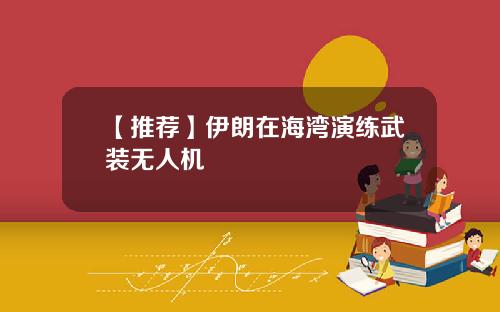 【推荐】伊朗在海湾演练武装无人机