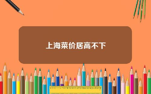 上海菜价居高不下