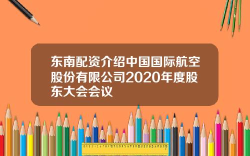 東南配資介紹中國國際航空股份有限公司2020年度股東大會會議