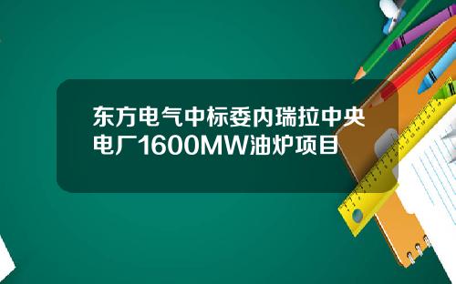 東方電氣中標委內瑞拉中央電廠1600MW油爐項目