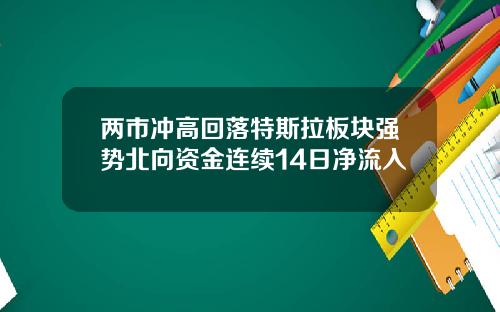 两市冲高回落特斯拉板块强势北向资金连续14日净流入