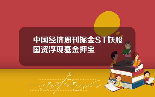 中國經濟周刊掘金ST妖股國資浮現基金押寶