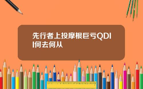 先行者上投摩根巨虧QDII何去何從