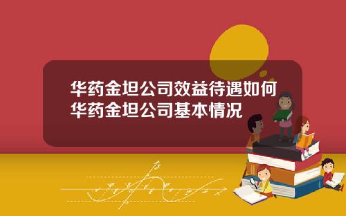 華葯金坦公司傚益待遇如何華葯金坦公司基本情況