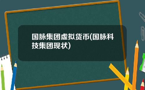 国脉集团虚拟货币(国脉科技集团现状)