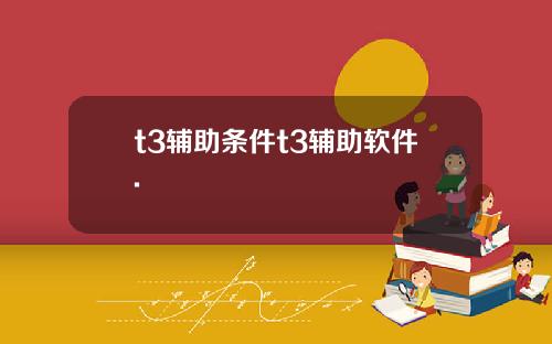 t3辅助条件t3辅助软件.