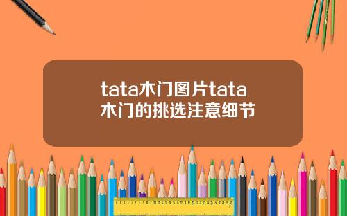 tata木門圖片tata木門的挑選注意細節