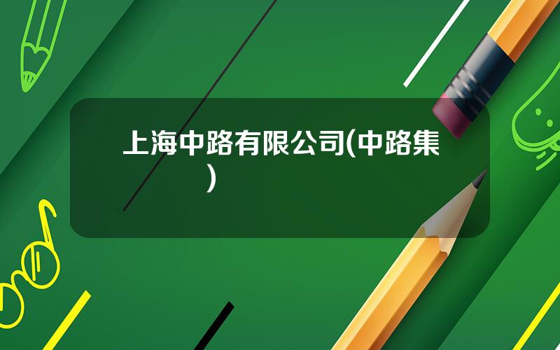 上海中路有限公司(中路集團陳閃)