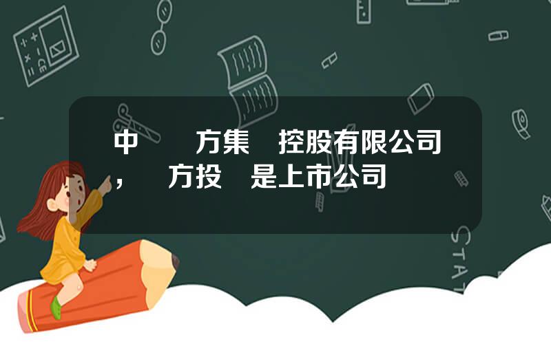 中國東方集團控股有限公司，東方投資是上市公司嗎