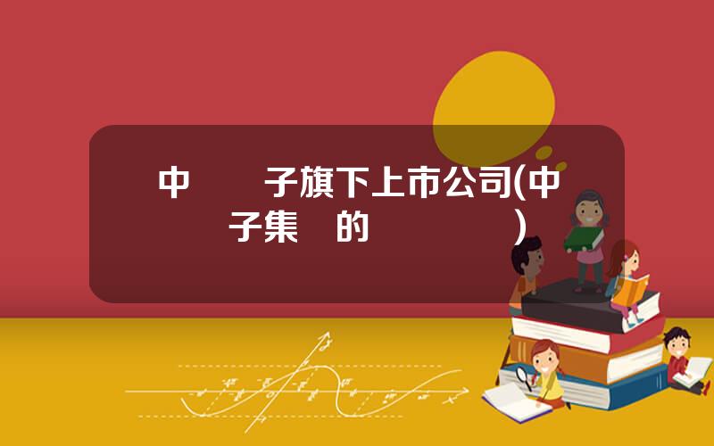 中國電子旗下上市公司(中國電子集團的財務狀況)