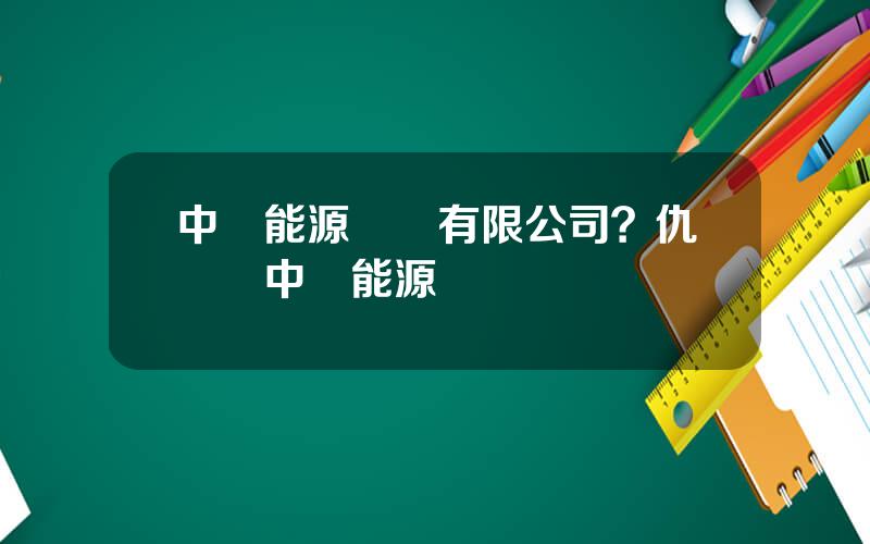 中興能源裝備有限公司？仇雲龍中興能源