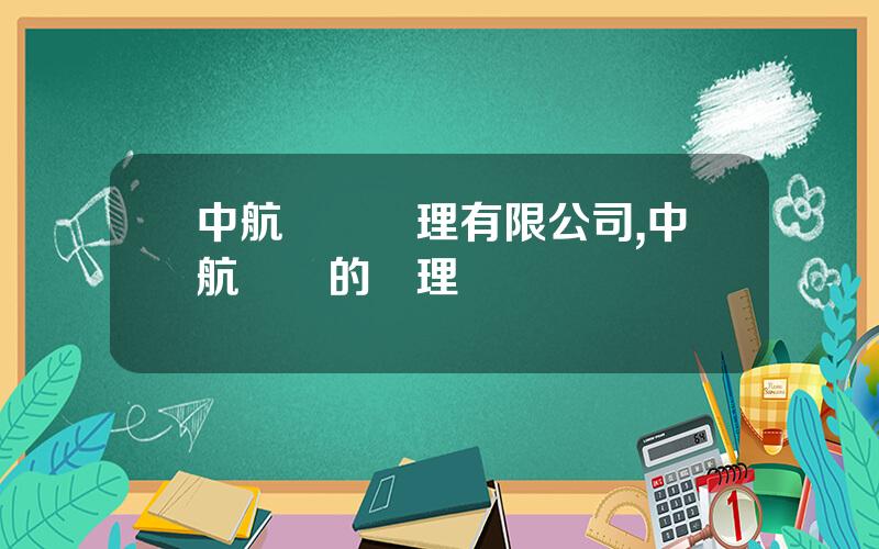 中航資産琯理有限公司,中航資産的琯理範圍