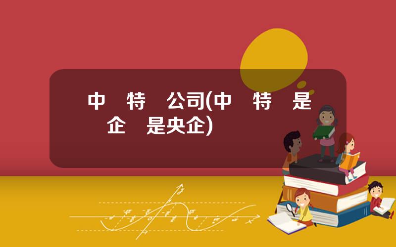 中鉄特貨公司(中鉄特貨是國企還是央企)
