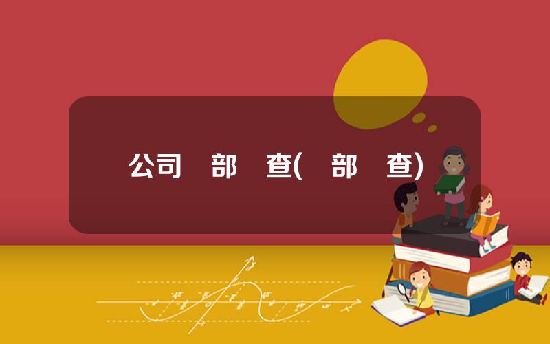 公司內部調查(內部調查)
