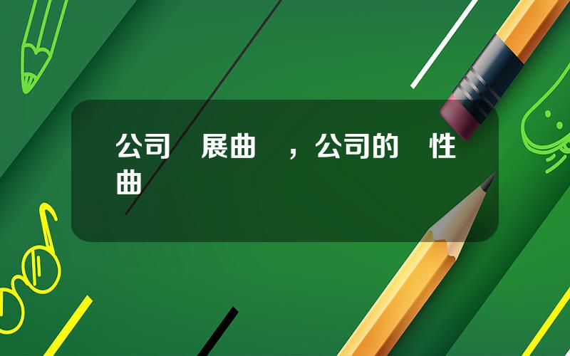 公司發展曲線，公司的彈性曲線
