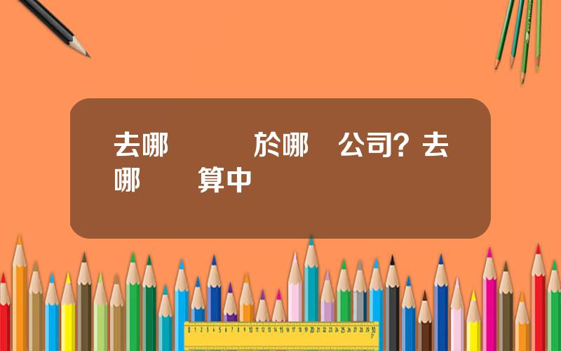 去哪兒網屬於哪個公司？去哪兒網算中廠嗎