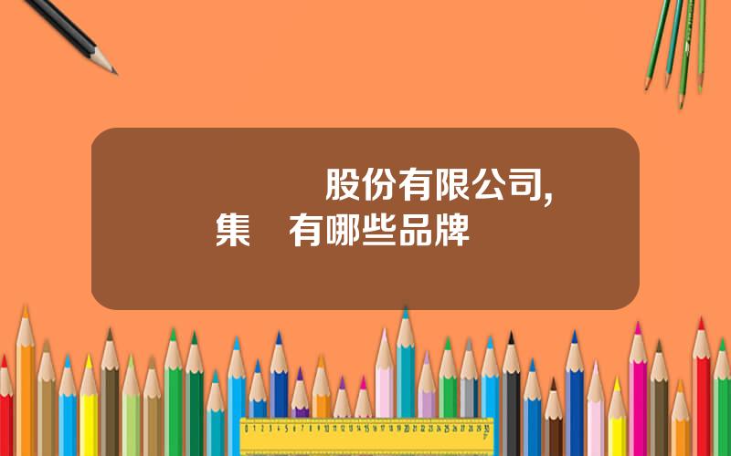 廈門訢賀股份有限公司,訢賀集團有哪些品牌