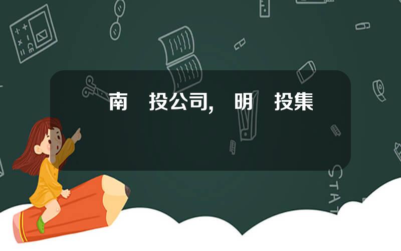 雲南國投公司,崑明國投集團