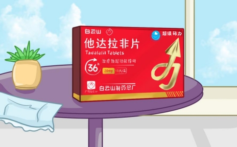 白雲山（超級碼力）他達拉非片：ED 患者的新希望！
